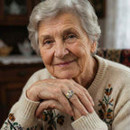 Pierścionek Vintage Złoty z Niebieską Cyrkonią