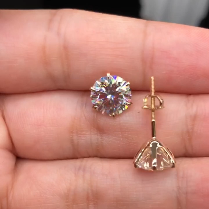 Kolczyki Diamentowy Punkt