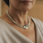 Naszyjnik z Naturalnych Pereł