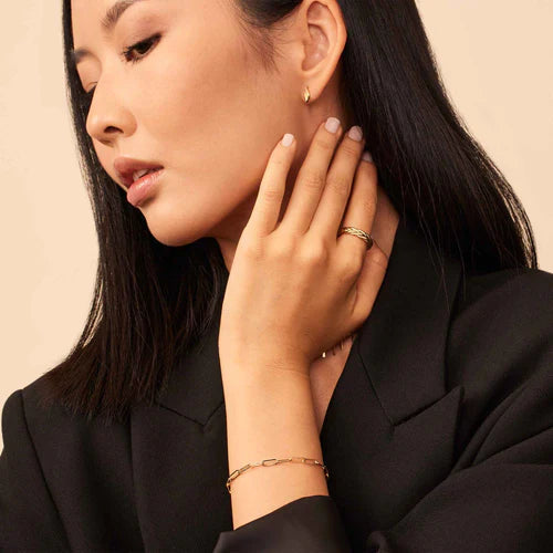 Bransoletka Venice Link | Złoto