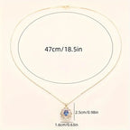 Naszyjnik Kavella Noctazure | Złoto